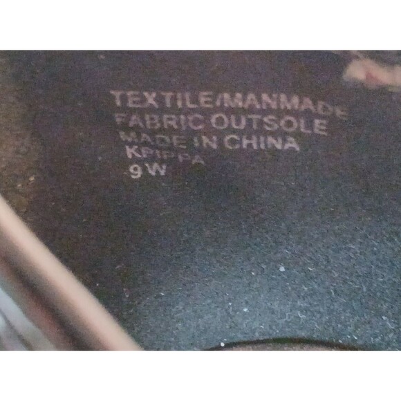 Karen Scott Pippa Casual Low Heel Wedge Black Front Bow Womens 9W - Picture 15 of 16